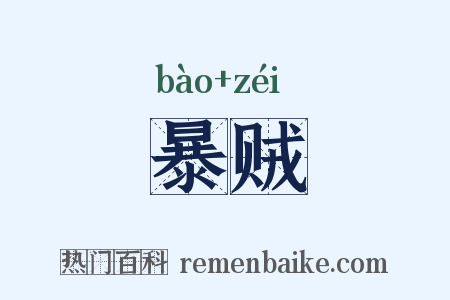 暴贼是什么意思的图片